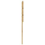 vidaXL Čelo postele 150 cm masívne drevo dub – Obrázok 5
