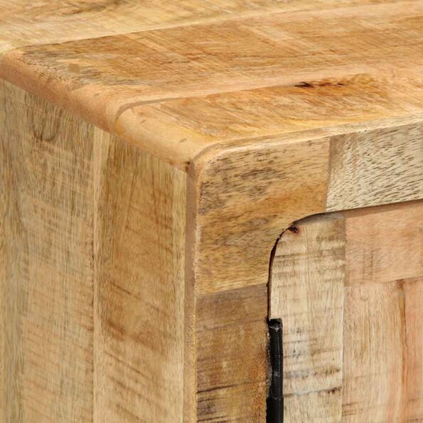 vidaXL Nočná skrinka 2 ks 40x32x46 cm Masívne drevo hrubé mango – Obrázok 6