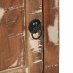 vidaXL Nočná skrinka 40x32x46 cm Rekultivované masívne drevo – Obrázok 7