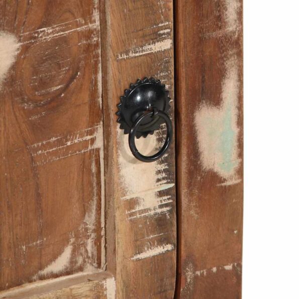 vidaXL Nočná skrinka 40x32x46 cm Rekultivované masívne drevo – Obrázok 7