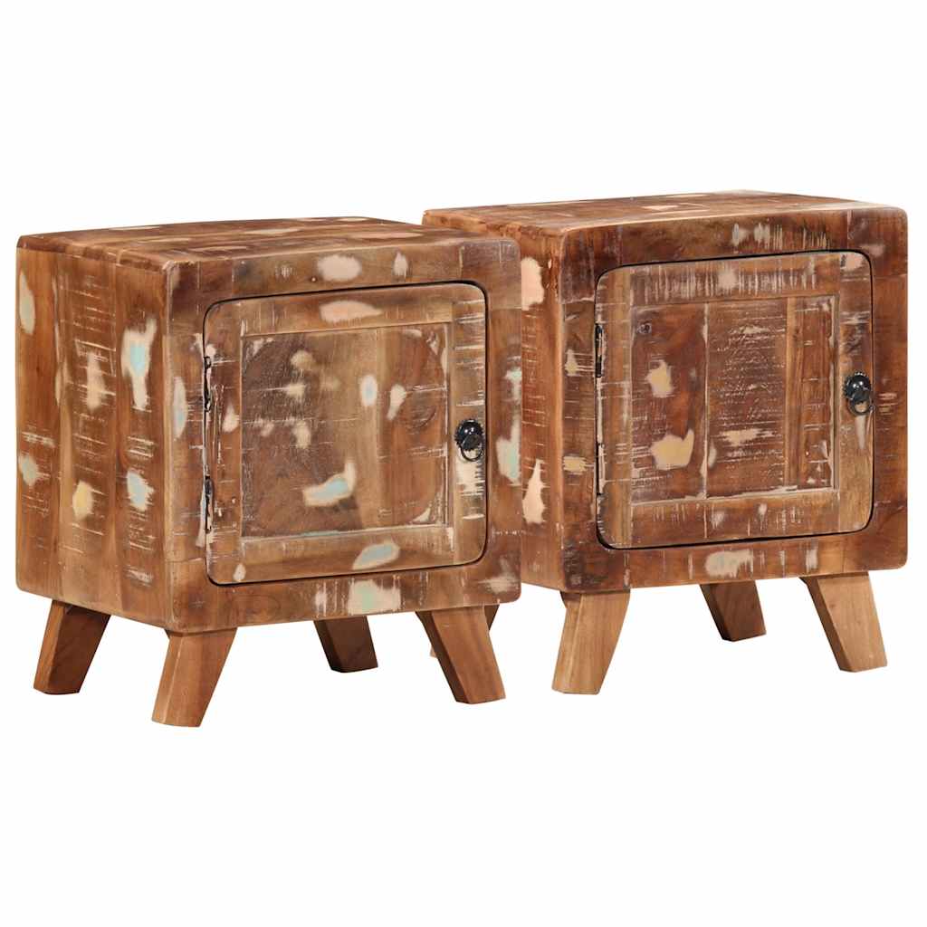 VXL8721158630339_a_en_hd_1.jpg vidaXL Nočná skrinka 2 ks 40x32x46 cm Rekultivované masívne drevo – Obrázok 1