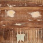 VidaXL Konzolový stolík 90x32x75 cm Rekultivované masívne drevo – Obrázok 10