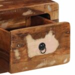 vidaXL TV skrinka na stenu 100x32x25 cm Rekultivované masívne drevo – Obrázok 6
