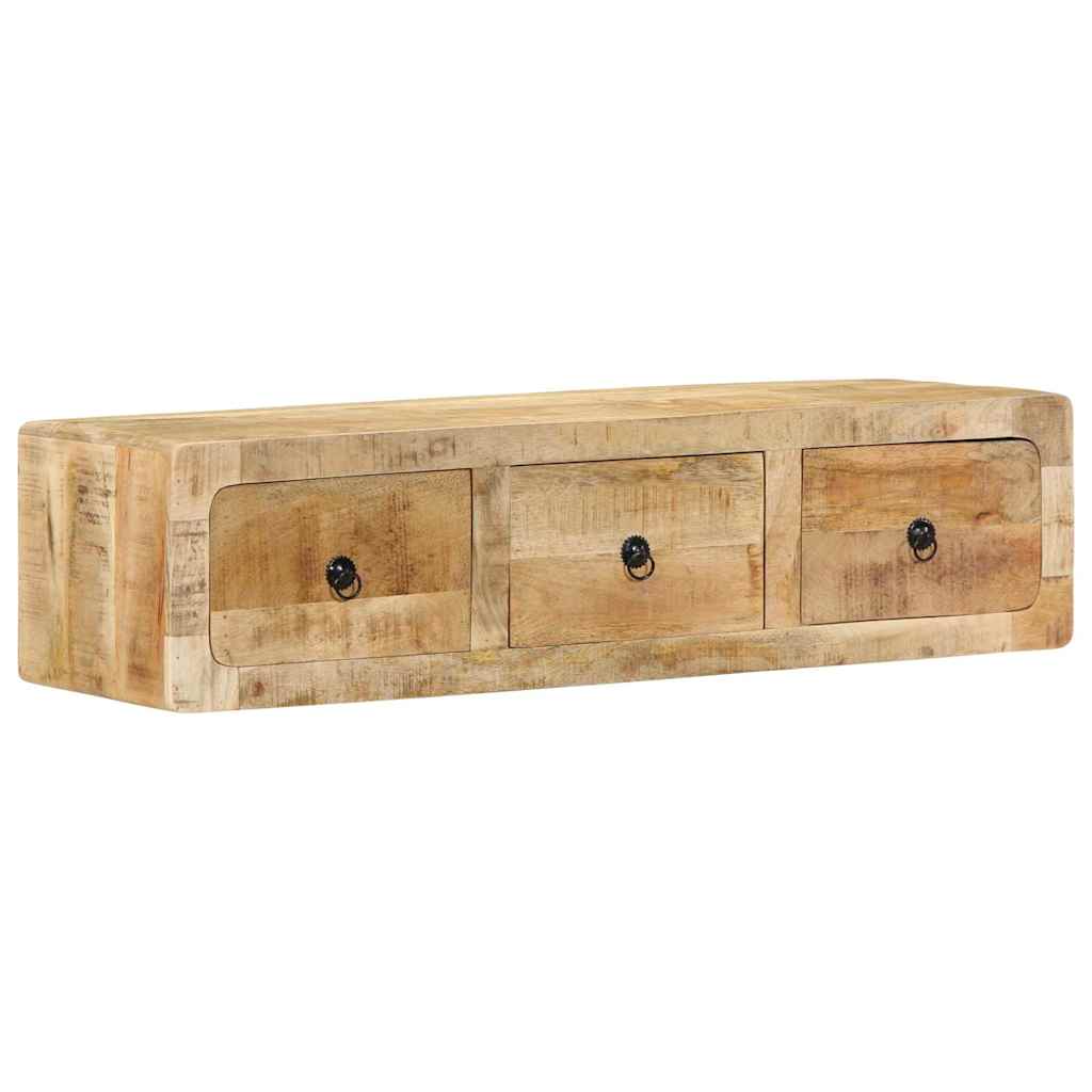 VXL8721158630506_a_en_hd_1.jpg vidaXL TV skrinka na stenu 100x32x25 cm masívne drevo hrubé mango – Obrázok 1