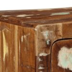vidaXL TV skrinka na stenu 100x32x25 cm Rekultivované masívne drevo – Obrázok 5