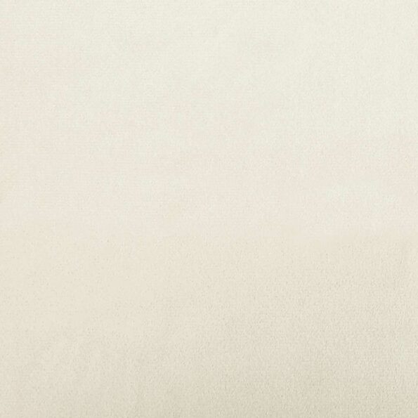 vidaXL Jedálenské stoličky 2 ks krémové zamatové – Obrázok 8