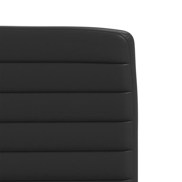 vidaXL Jedálenské stoličky 2 ks čierne umelá koža – Obrázok 7