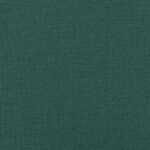 vidaXL Jedálenské stoličky 2 ks, tmavozelené, látka – Obrázok 8