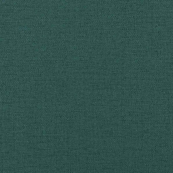 vidaXL Jedálenské stoličky 2 ks, tmavozelené, látka – Obrázok 8