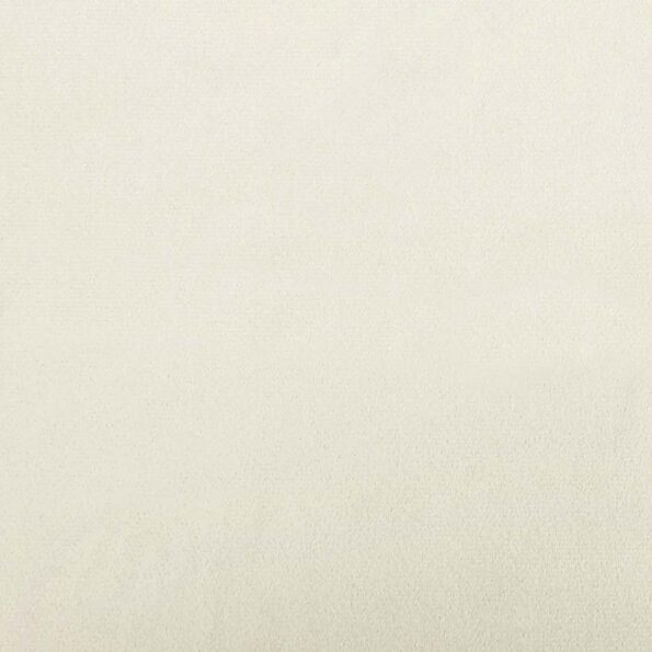 vidaXL Jedálenské stoličky 2 ks krémové zamatové – Obrázok 8