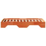 VidaXL Rám postele Bez matraca Stohovateľný vosk Hnedá Masívne drevo – Obrázok 6