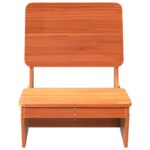 VidaXL Záhradná stolička Wax Hnedá 60x64x70,5 cm Masív Borovica – Obrázok 3