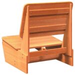 VidaXL Záhradná stolička Wax Hnedá 60x64x70,5 cm Masív Borovica – Obrázok 5