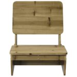 VidaXL záhradná stolička 60x64x70,5 cm Impregnovaná borovica – Obrázok 3