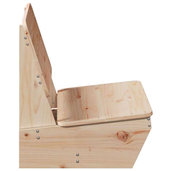 VidaXL záhradné stoličky 2 ks 60x64x70,5 cm masívne drevo borovica – Obrázok 5
