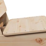 VidaXL záhradné stoličky 2 ks 60x64x70,5 cm masívne drevo borovica – Obrázok 7