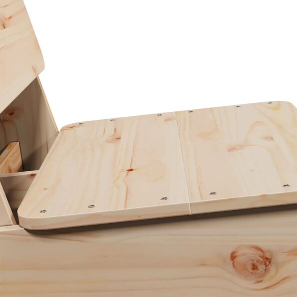 VidaXL záhradné stoličky 2 ks 60x64x70,5 cm masívne drevo borovica – Obrázok 7