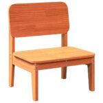 vidaXL záhradné stoličky 2 ks Vosk hnedá 60x52,5x72 cm masív borovica – Obrázok 3
