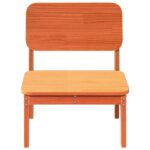 vidaXL záhradné stoličky 2 ks Vosk hnedá 60x52,5x72 cm masív borovica – Obrázok 4