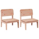 VidaXL záhradné stoličky 2 ks 60x52,5x72 cm Masívne drevo Douglas – Obrázok 2