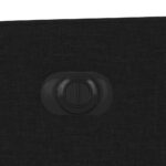 vidaXL Elektrické masážne kreslo čierne látka – Obrázok 12