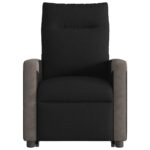 vidaXL Elektrické zdvíhacie sklápacie kreslo čierne látka – Obrázok 5