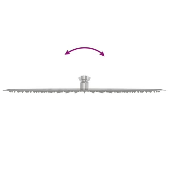 vidaXL sprchová hlavica do dažďa Nehrdzavejúca oceľ 304 50 cm Okrúhla – Obrázok 8