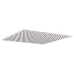 vidaXL Dažďová sprchová hlavica, oceľ 304, 40x40 cm, štvorcová – Obrázok 2