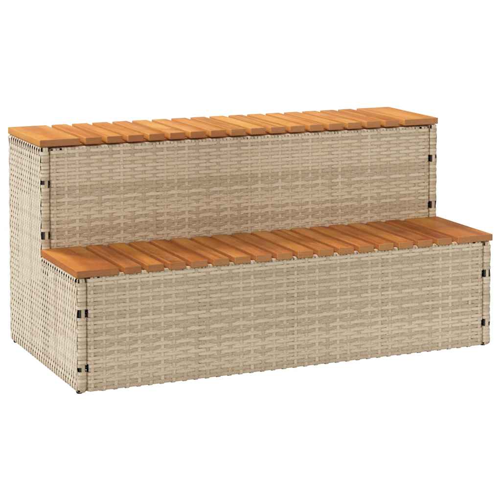 VXL8721158645531_a_en_hd_1.jpg VidaXL vírivka Step Béžová 100x50x50,5 cm polyratan a masívna akácia – Obrázok 1
