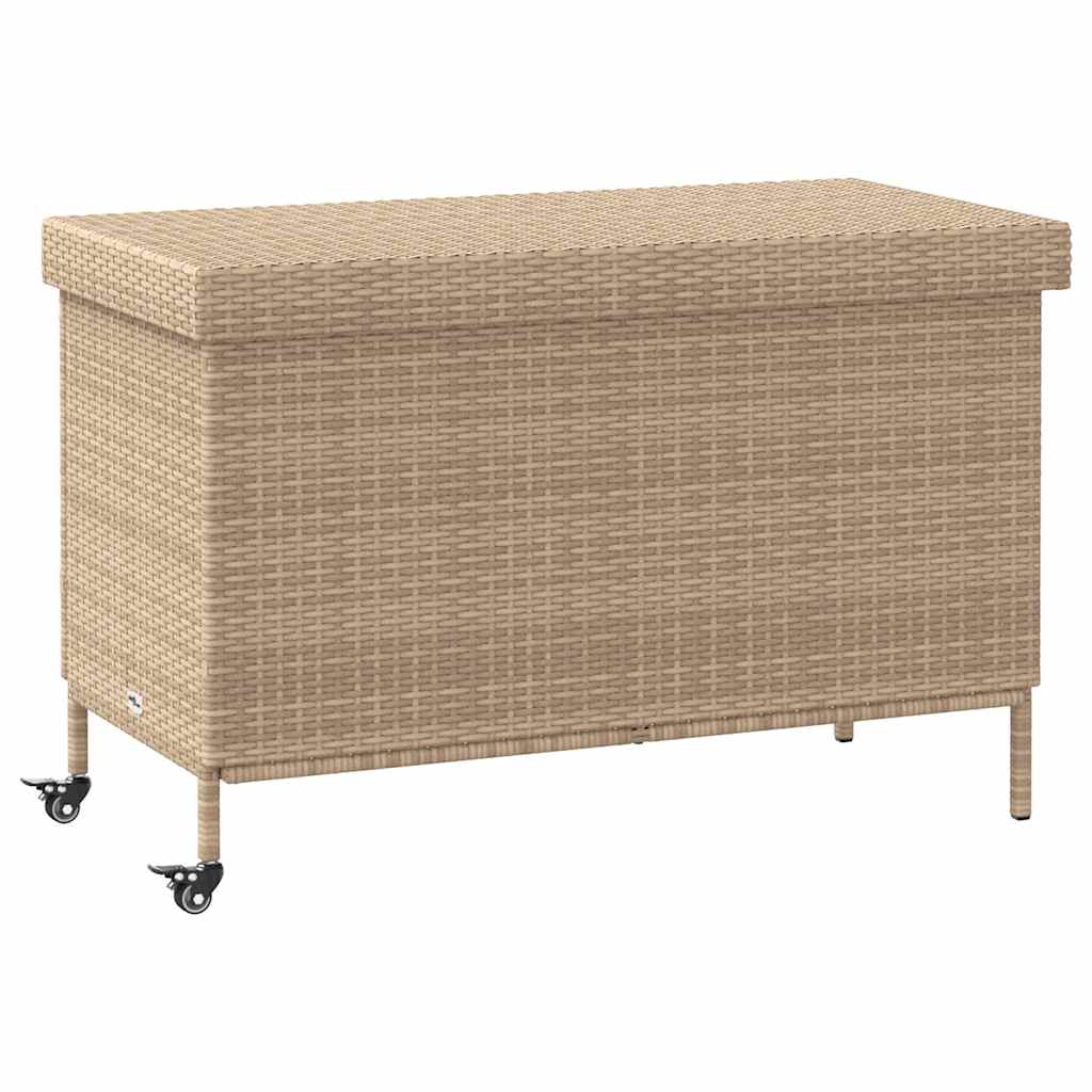 VXL8721158648457_a_en_hd_1.jpg vidaXL záhradný úložný box s kolieskami zmiešaná béžová 110x55x73 cm – Obrázok 1