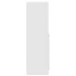 vidaXL kuchynská skrinka Biela 57x41,5x131,5 cm Drevo – Obrázok 6