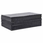 vidaXL podložky absorbujúce olej 100 ks Sivé 40x50 cm – Obrázok 2