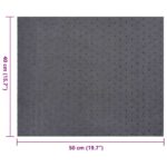 vidaXL podložky absorbujúce olej 100 ks Sivé 40x50 cm – Obrázok 7