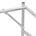 vidaXL Regál na krbové drevo s pláštenkou 100x60x200 cm – Obrázok 9