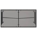 vidaXL 3-dielna záhradná jedálenská sada s vankúšmi čierna polyratan – Obrázok 10