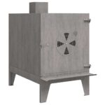 VidaXL kempingový varič 35x50x60 cm Corten Steel – Obrázok 5