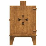 VidaXL kempingový varič 35x50x60 cm Corten Steel – Obrázok 6