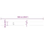 vidaXL Obruby trávnika 10 ks Olivová zelená Oceľ valcovaná za studena – Obrázok 10