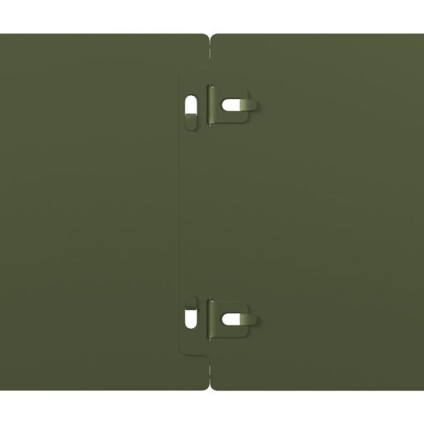 vidaXL Obruby trávnika 10 ks Olivová zelená Oceľ valcovaná za studena – Obrázok 7