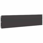 vidaXL Obruby trávnika 10 ks Čierna 35x103cm Oceľ valcovaná za studena – Obrázok 4