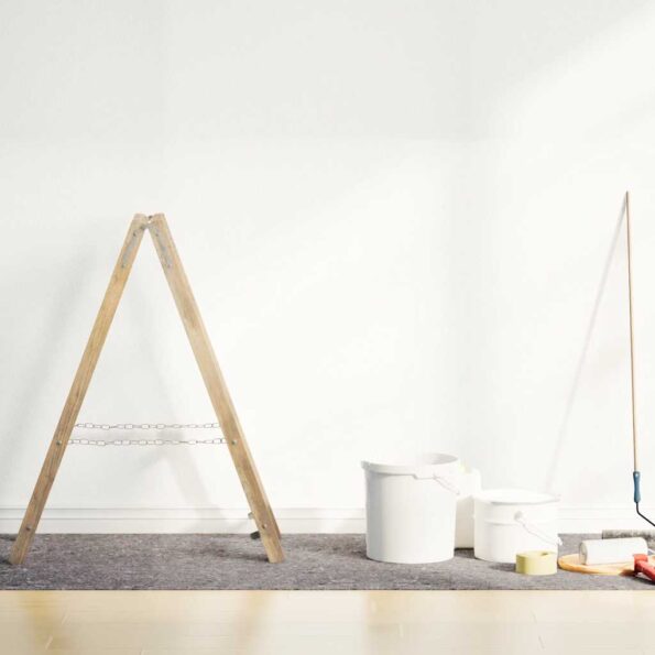 vidaXL Protišmykové maliarske rúna 2 ks 2532 cm 280 g/m² Šedá – Obrázok 4