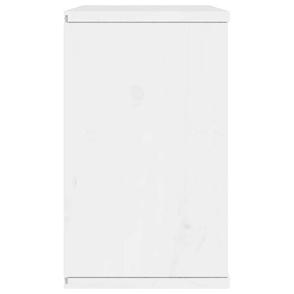 VidaXL TV skrinka “ODDA” Biela 79x24x40 cm masívna borovica – Obrázok 7