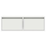 vidaXL TV skrinka s LED svetlami, biela 75x35,5x25 cm – Obrázok 7