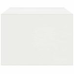 vidaXL TV skrinka s LED svetlami, biela 75x35,5x25 cm – Obrázok 8