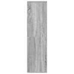 vidaXL Knižnica sivý dub sonoma 34x31x112 cm kompozitné drevo – Obrázok 5