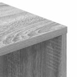 vidaXL Knižnica sivý dub sonoma 34x31x112 cm kompozitné drevo – Obrázok 7