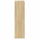 vidaXL Knižnica, dub sonoma 66x31x112 cm, kompozitné drevo – Obrázok 5