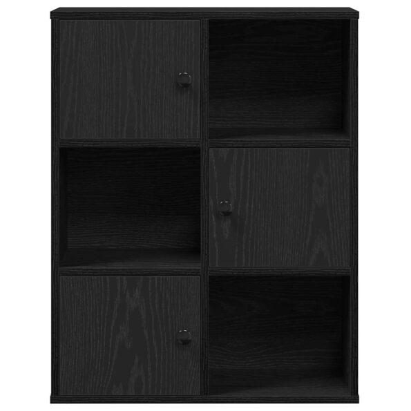 VXL8721158664969_g_en_hd_3.jpg vidaXL Knižnica čierny dub 60x24x76,5 cm kompozitné drevo – Obrázok 5