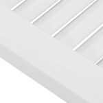 vidaXL dvierka skriniek Louvred Design 2 ks Biela 39,5x29,5 cm – Obrázok 9