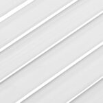 VidaXL Krídlové dvere Louvred Design 2-pár biele 80x80 cm – Obrázok 10